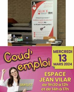 13/03/2024 - Salon Coud'emploi Couderkerque-Branche
